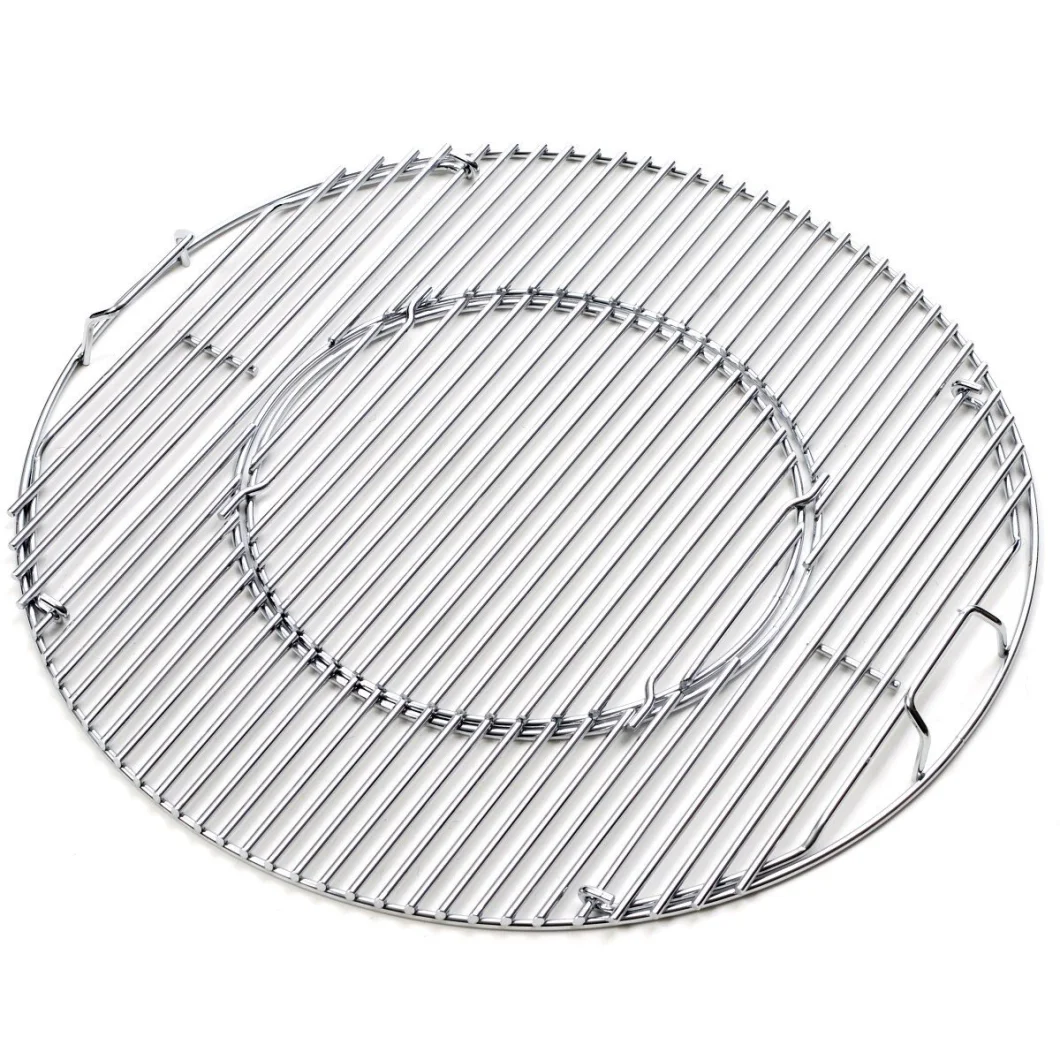 Customer OEM Accepted Round Stainless Steel /Electroplate Cooking Grate for BBQ Grill