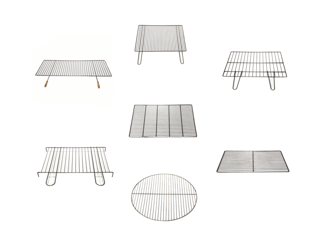 Stainless Steel Barbecue Grill Grid Grate with Bracket