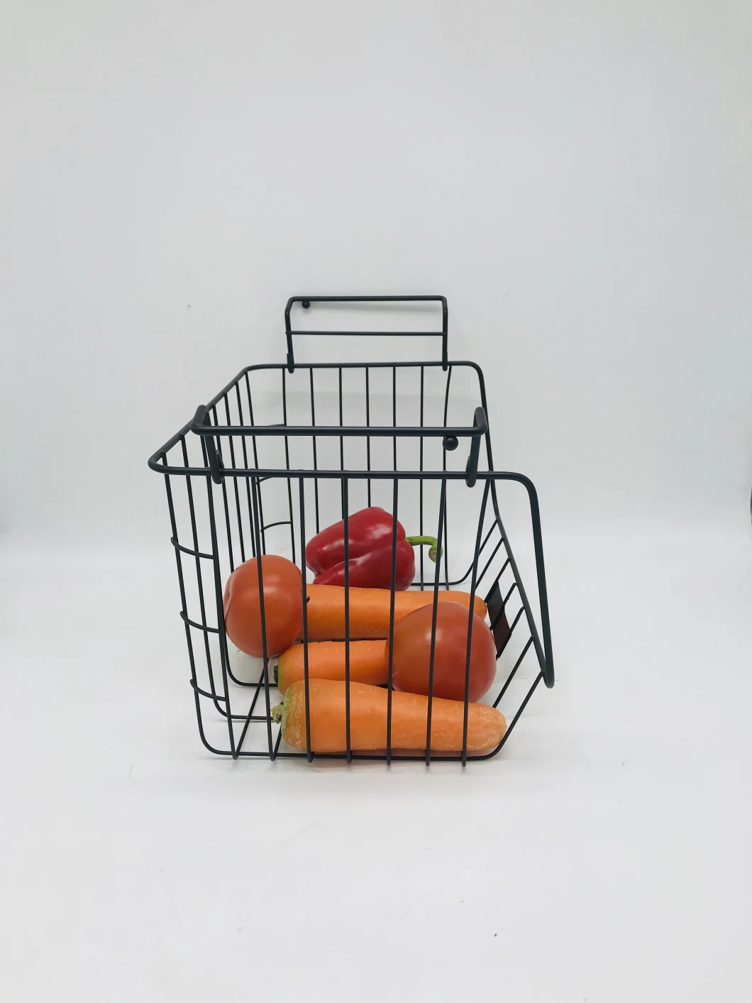 Kitchen Durable Hanging Iron Metal Fruit Vegetable Storage Basket