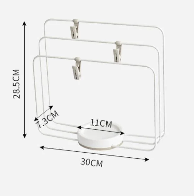 Kitchen Storage Racks Holders for Knife Spoon Cutting Board Paper