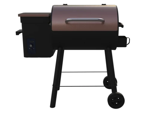 Gril de barbecue de fumeur de granulés de bois portatif extérieur résistant avec le contrôle automatique de la température