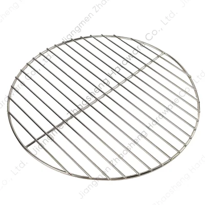 Grille de gril ronde en acier inoxydable de grille de barbecue de fil de support de barbecue personnalisé