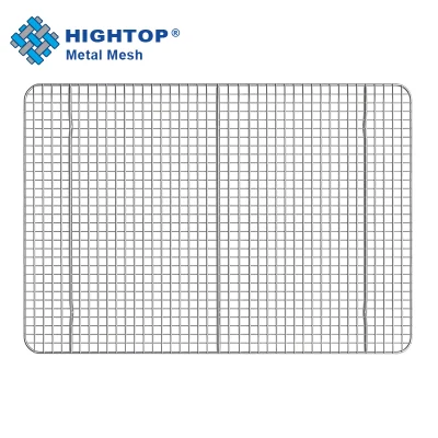 Support de refroidissement de cuisson de support de nourriture d'acier inoxydable antiadhésif de vente chaude pour le barbecue de pain de pizza